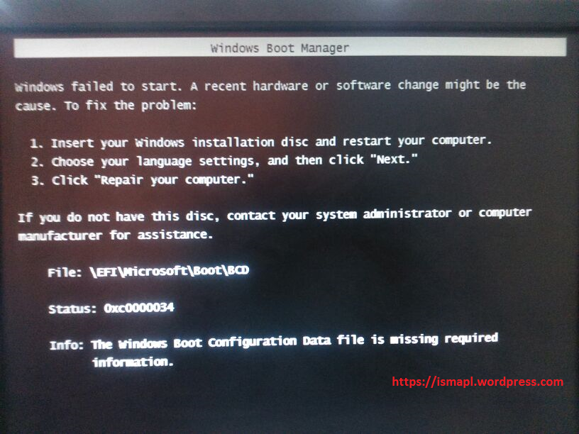 boot windows from syslinux efi